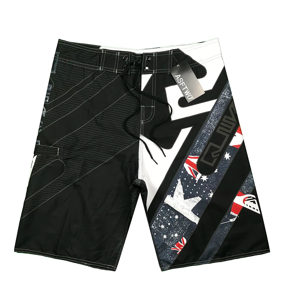 Men's Beach Shorts Trendy Summer Shorts 3D Printing Men's Surf Shorts Swimsuit Beach Shorts Fitness Tracks Running  Hiking Track