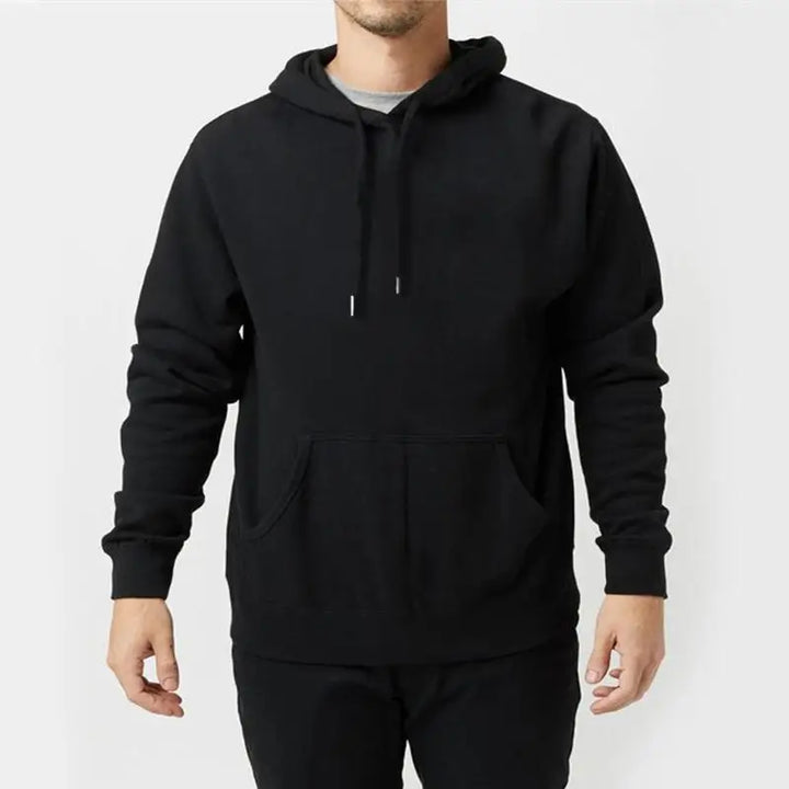 Fashion Brand Men's Hoodies New Spring Autumn Casual Hoodies Sweatshirts Men's Top Solid Color Hoodies Sweatshirt Male 15 Colors - ATFH