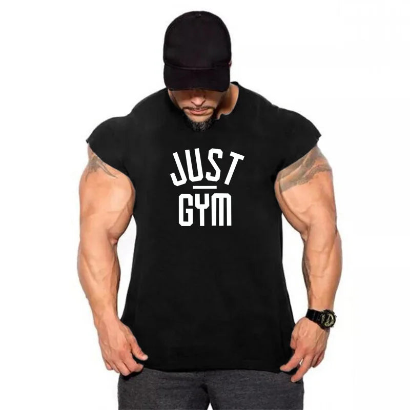 Muscleguys Brand Gyms Clothing Fitness Men Tank Top Canotta Bodybuilding Stringer Tanktop Workout Singlet Sleeveless Shirt