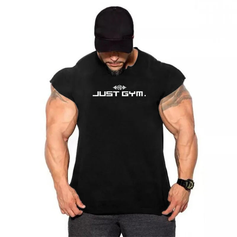 Muscleguys Brand Gyms Clothing Fitness Men Tank Top Canotta Bodybuilding Stringer Tanktop Workout Singlet Sleeveless Shirt