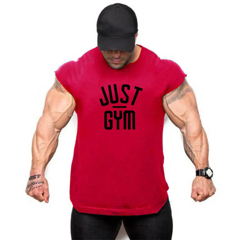 Muscleguys Brand Gyms Clothing Fitness Men Tank Top Canotta Bodybuilding Stringer Tanktop Workout Singlet Sleeveless Shirt