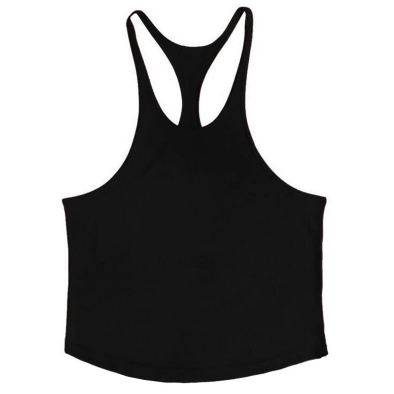 Brand bodybuilding fitness clothing gyms stringer tank top men musculation vest men undershirt solid Muscle tank blank Tops