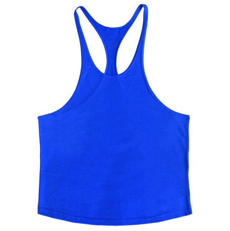 Brand bodybuilding fitness clothing gyms stringer tank top men musculation vest men undershirt solid Muscle tank blank Tops