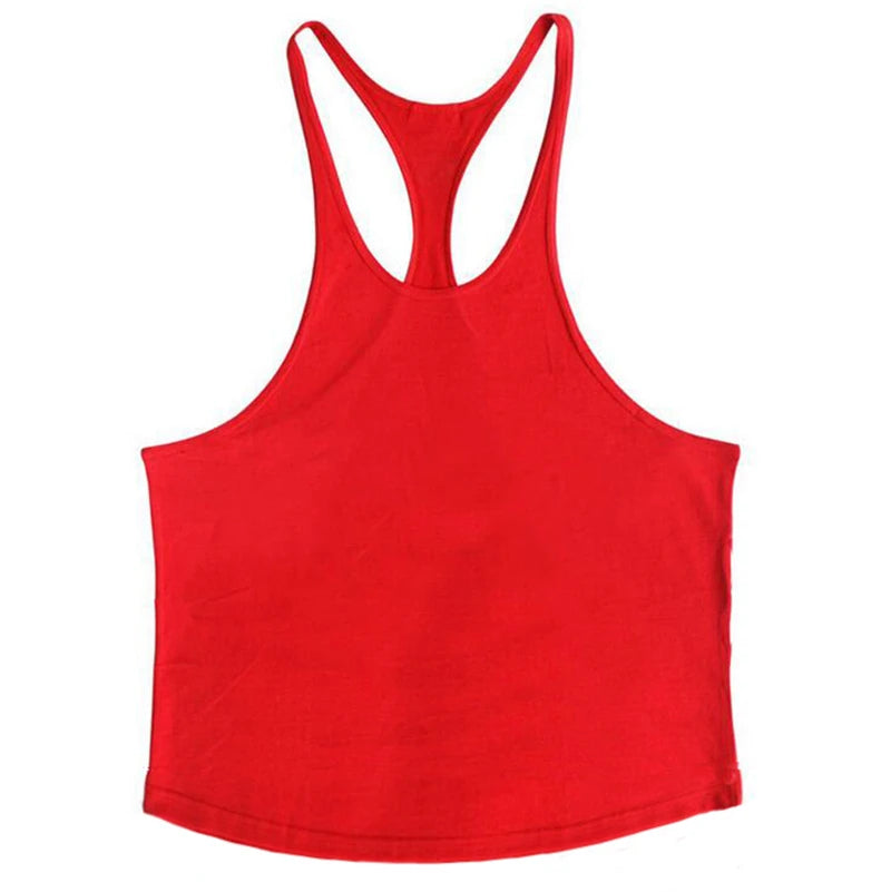Brand bodybuilding fitness clothing gyms stringer tank top men musculation vest men undershirt solid Muscle tank blank Tops
