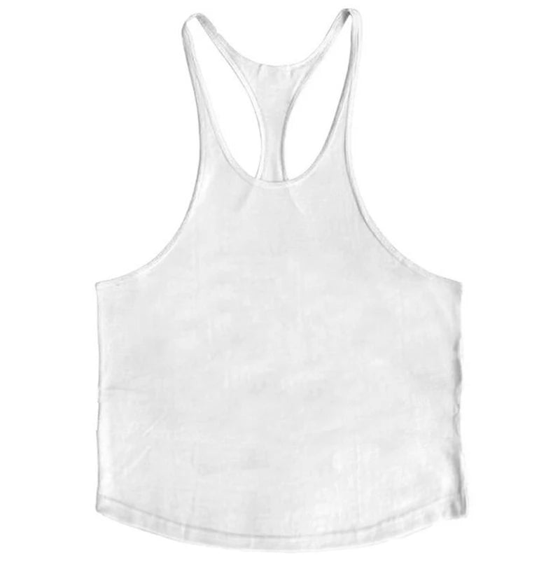Brand bodybuilding fitness clothing gyms stringer tank top men musculation vest men undershirt solid Muscle tank blank Tops