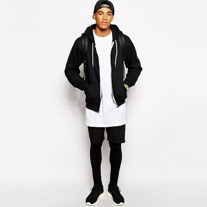 2026 MRMT White Casual Long Size Mens T-Shirts Hip Hop Tops Extra Long Tee Shirts For Male Longline Man T-Shirt Men T shirt - ATFH