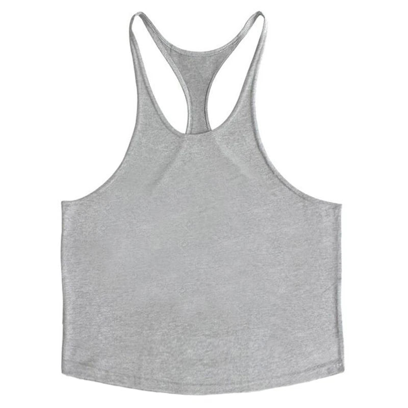 Brand bodybuilding fitness clothing gyms stringer tank top men musculation vest men undershirt solid Muscle tank blank Tops
