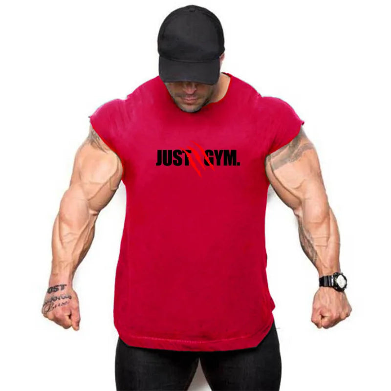 Muscleguys Brand Gyms Clothing Fitness Men Tank Top Canotta Bodybuilding Stringer Tanktop Workout Singlet Sleeveless Shirt