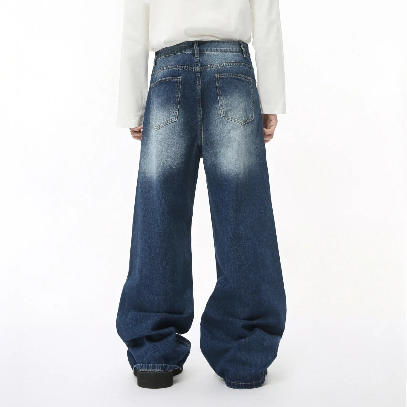 MTLCLOTHES Men's Autumn New Arrival Korean Style Retro Multi-color for Wash Mid Waist Lightweight Straight Jeans