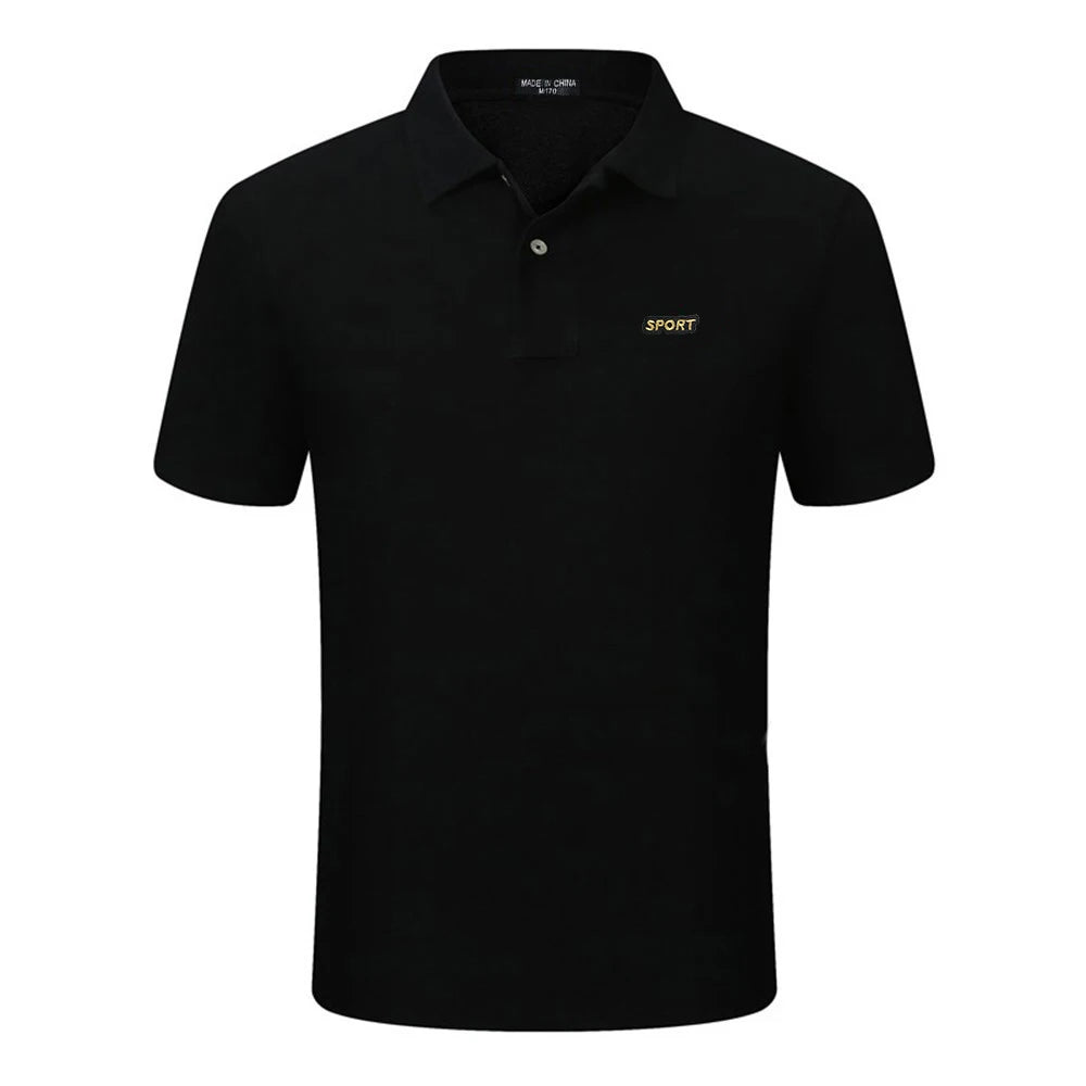 Top Quality  New Solid Color Mens Polos Shirts 100% Cotton Short Sleeve Casual Polos Hommes Fashion Summer Lapel Male tops