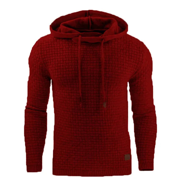 Warm Men's Solid Color Casual Hoodie Oversize Sweatshirt Sweatshirt With Zipper Paired Hoodies and Hoodies Women Man Sweatshirts - ATFH