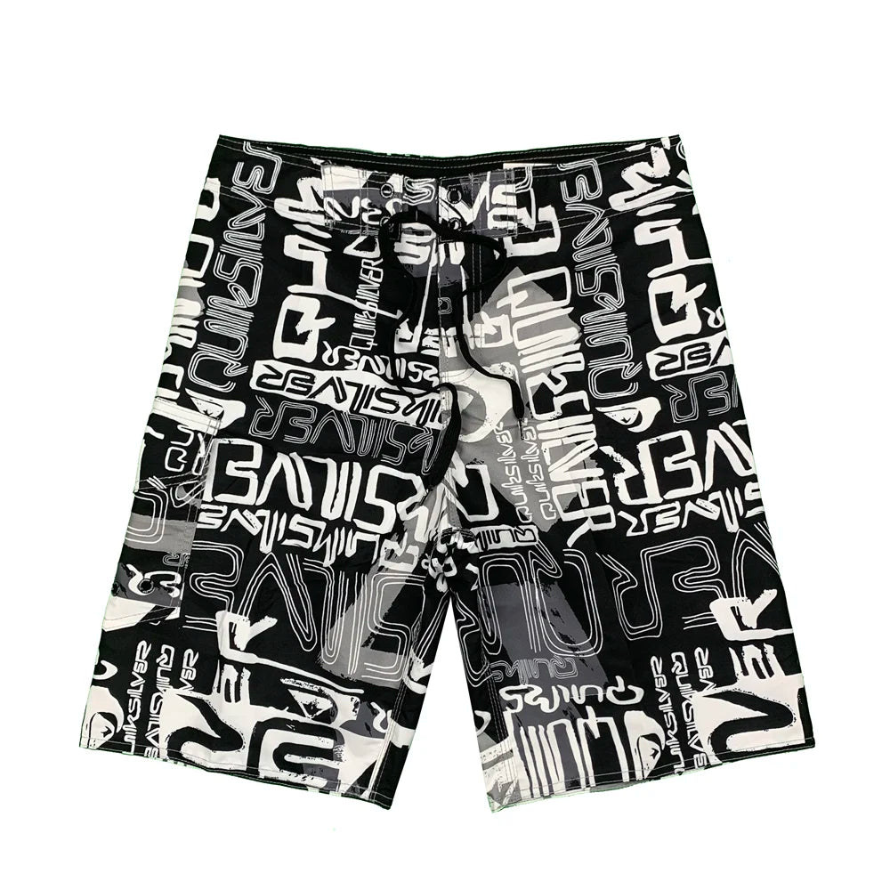 Men's Beach Shorts Trendy Summer Shorts 3D Printing Men's Surf Shorts Swimsuit Beach Shorts Fitness Tracks Running  Hiking Track