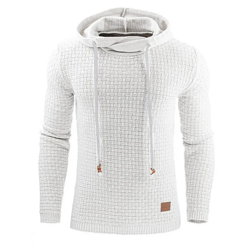 Warm Men's Solid Color Casual Hoodie Oversize Sweatshirt Sweatshirt With Zipper Paired Hoodies and Hoodies Women Man Sweatshirts - ATFH