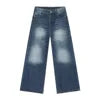 MTLCLOTHES Men's Autumn New Arrival Korean Style Retro Multi-color for Wash Mid Waist Lightweight Straight Jeans