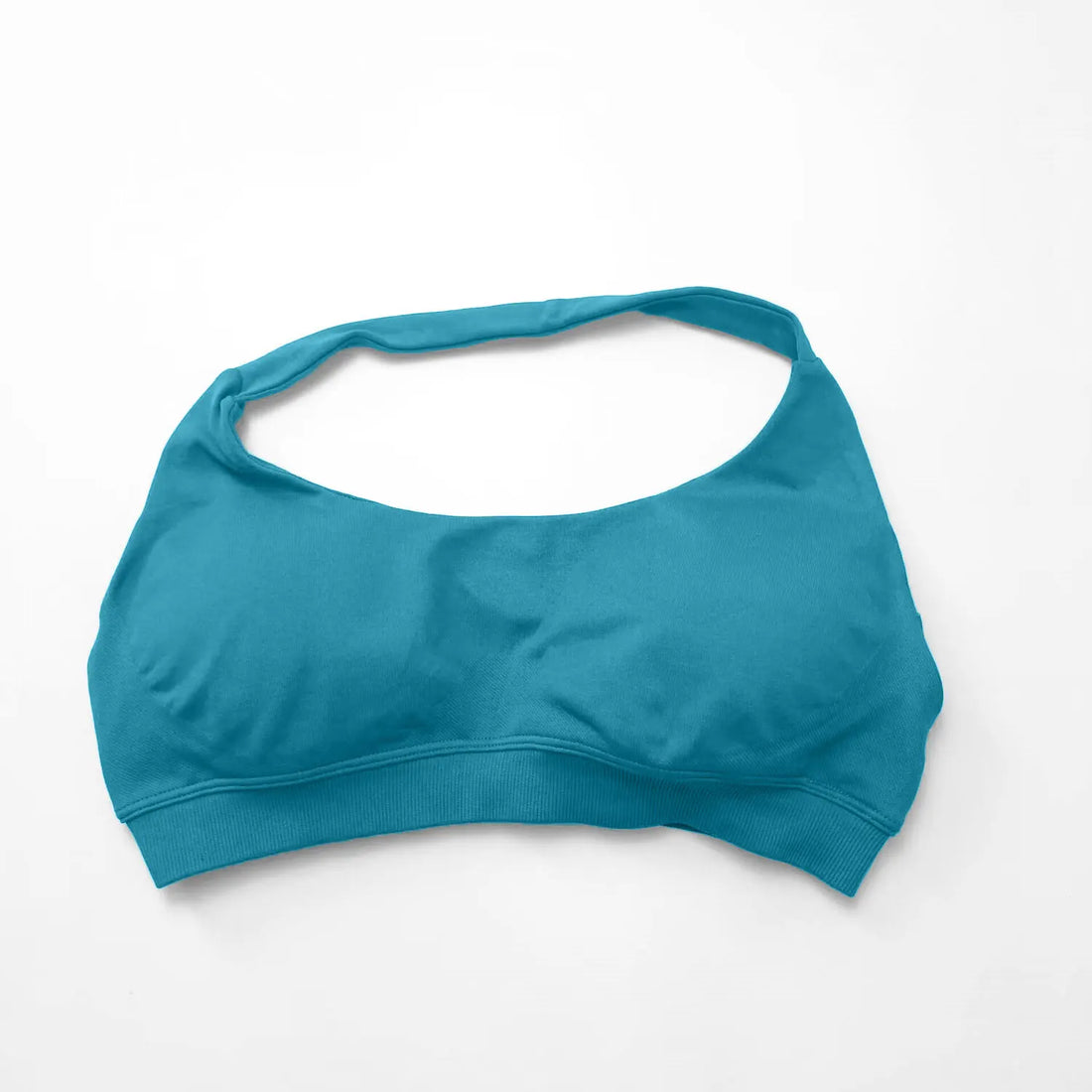 NCLAGEN Impact Sports Bra Women Seamless Halter Top High Support Push-up Open Back Gym wear Fitness Yoga Workout underwear - ATFH