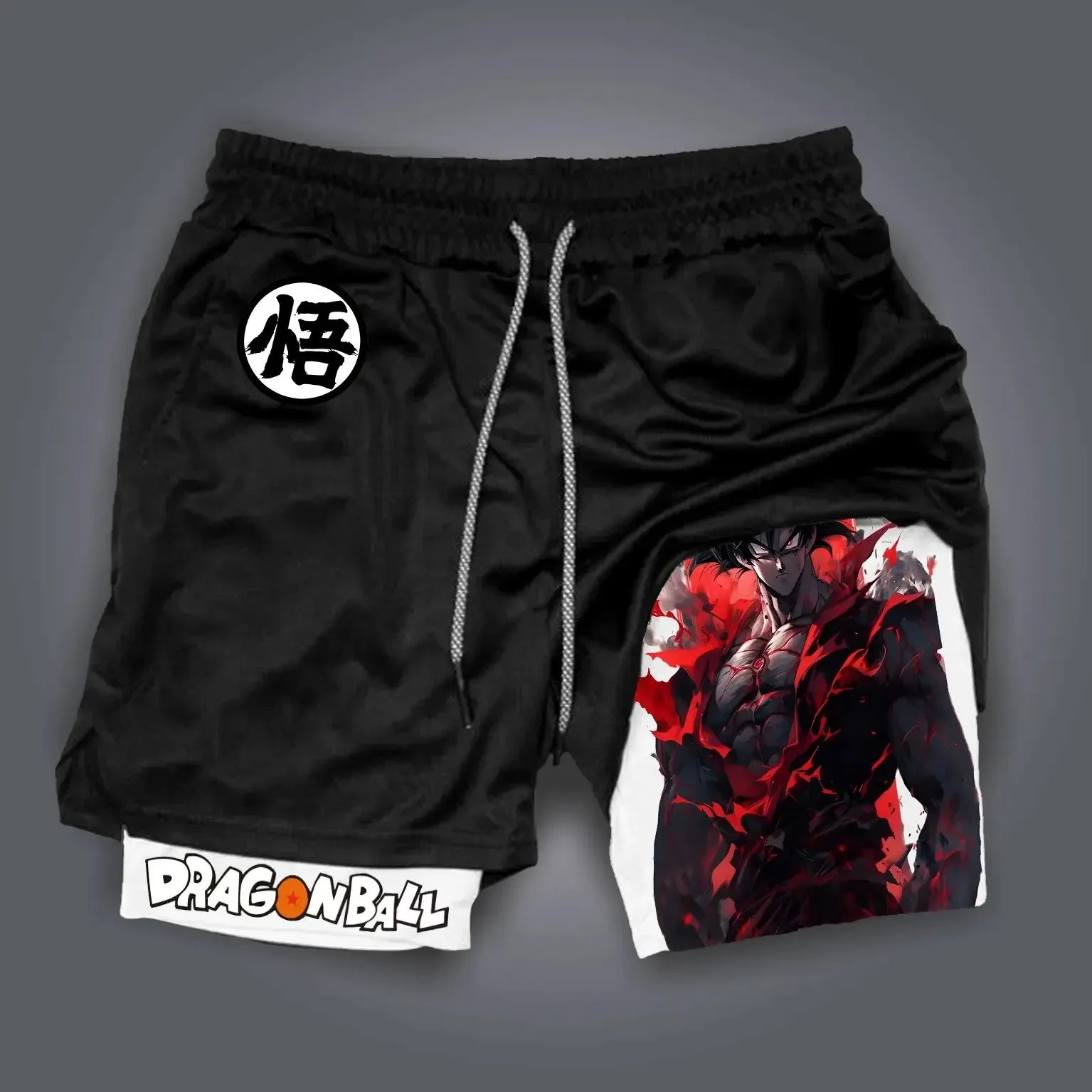2025 Authentic DBZ Athletic Shorts - Official Shonen Jump Collection, Sweat-Wicking & Lightweight for Cosplay & Gym