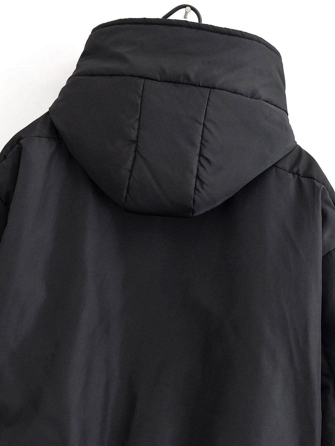European and American style 2025 autumn and winter new women's clothing commuting versatile urban style hooded cotton jacket ATFH