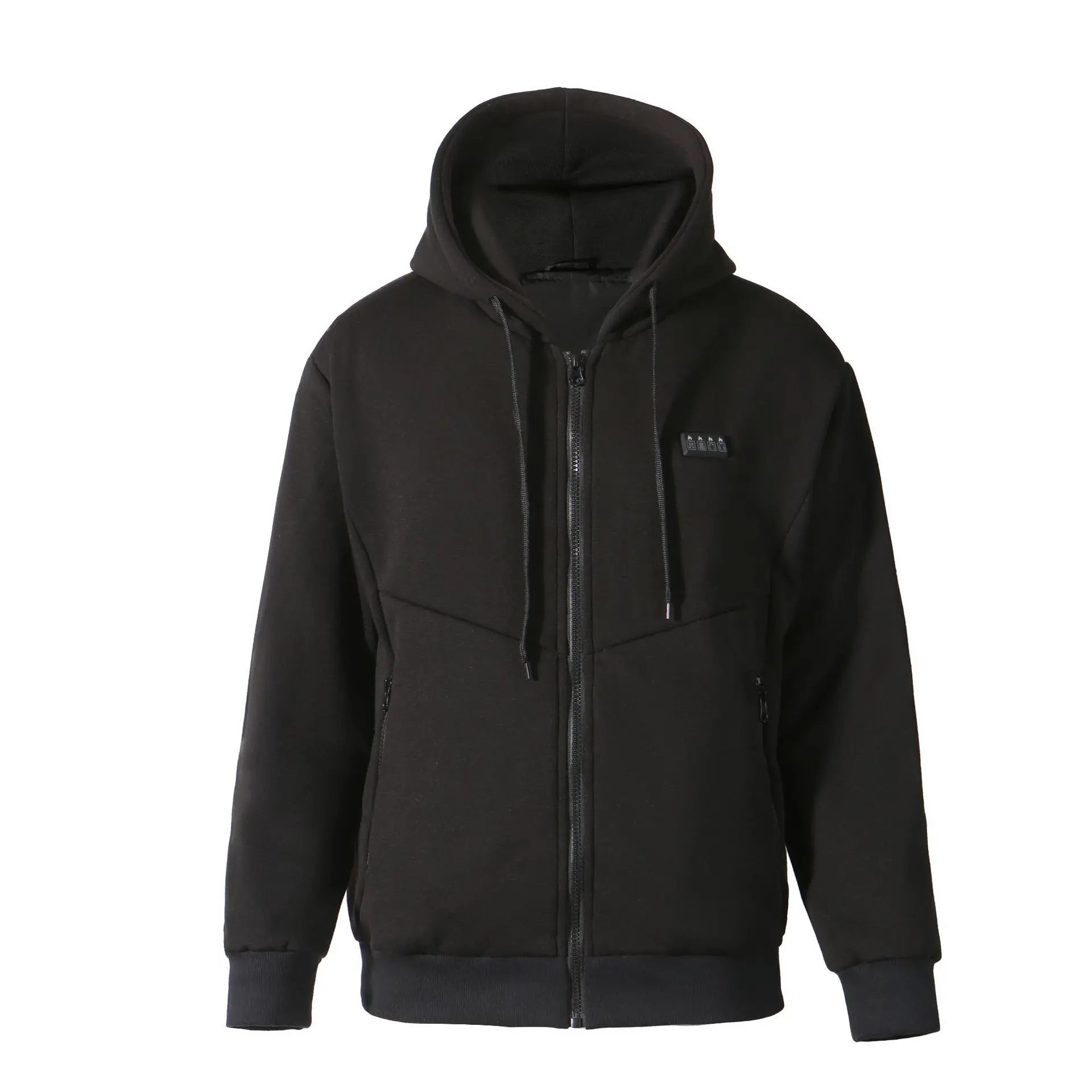 Heated Hoodie 23 Zones Heating Carbon Fiber 3 Temp Settings Winter Warm Unisex Zip-Up Smart Heated Sweatshirt Autumn Winter - ATFH