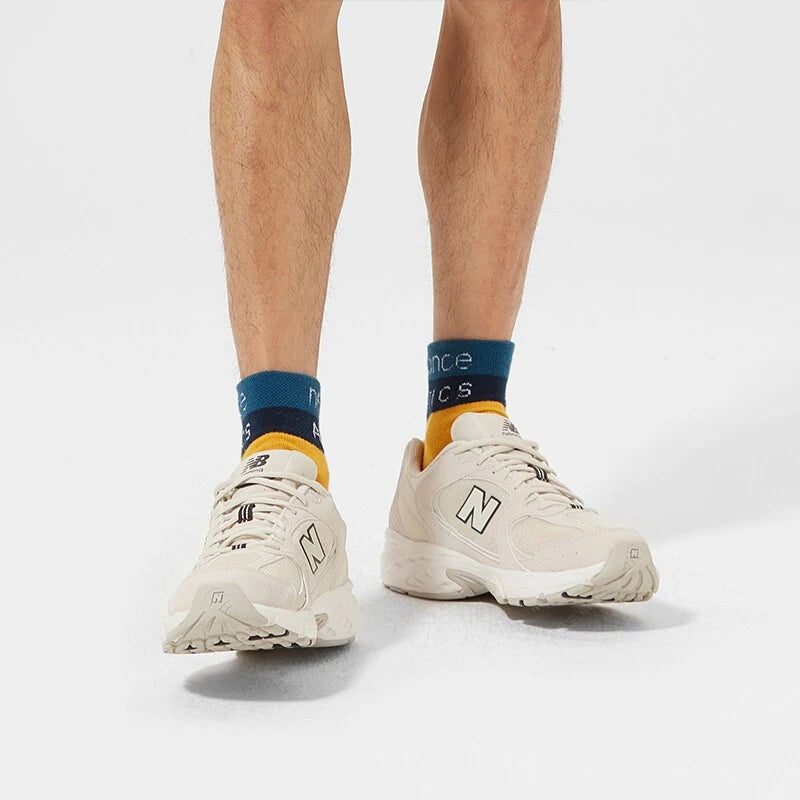 New Balance NB 530 Vintage Textile, Artificial Leather Cushioning Breathable Abrasion Resistant Low top MR530SH