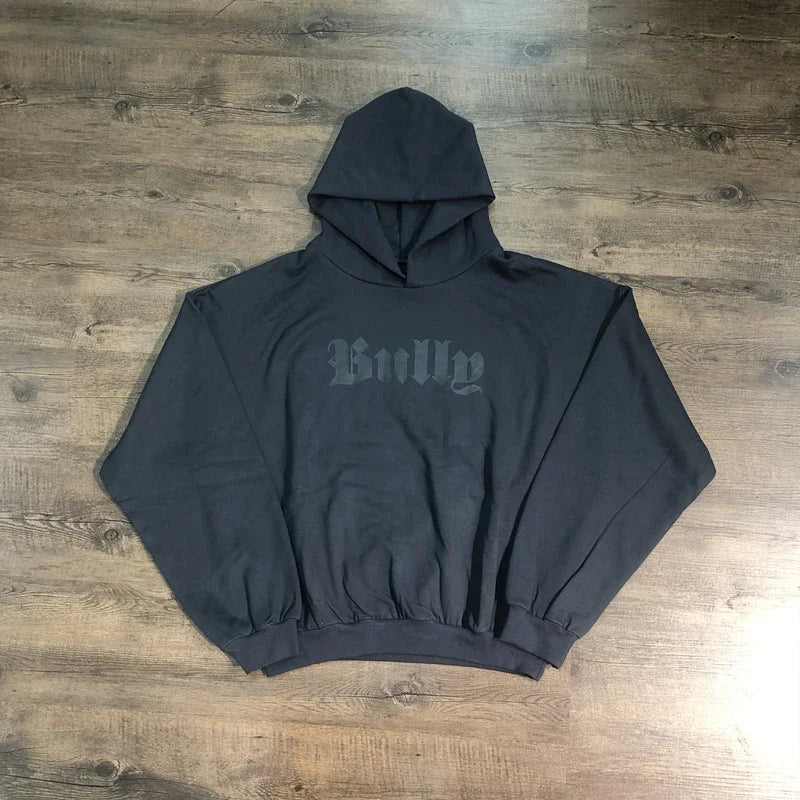 SAINT OF MICHAEL 1:1 BULLY KANYE American Style Sweatshirt Oversized Printed Vintage Loose Pullover Casual Hoodie Men - ATFH