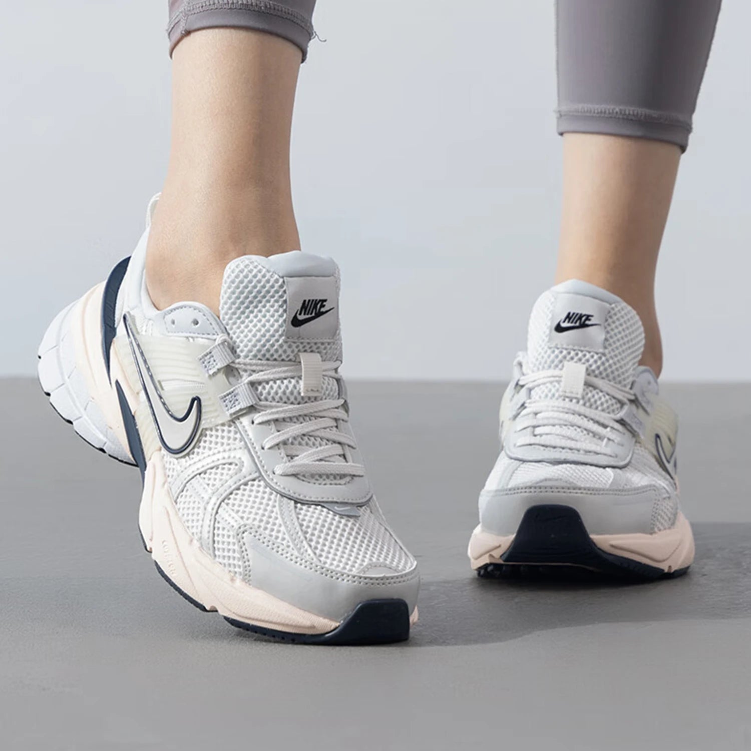 Nike official genuine 2024 new women's thick soled retro breathable casual shoes FD0736-004 ATFH