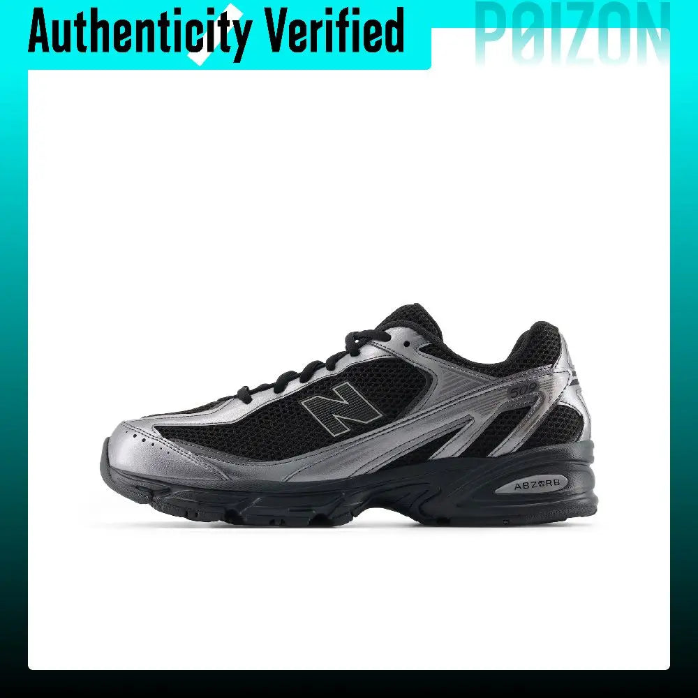 New Balance NB 509 Running Shoes Unisex Mid-top Black/Silver U5095A2