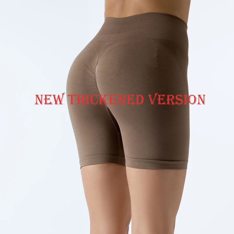 Women High Waist Sport Shorts Seamless Workout Shorts Scrunch Butt Fitness Shorts Women's Sports Short Pants Gym Clothing Tahsi Fashion House