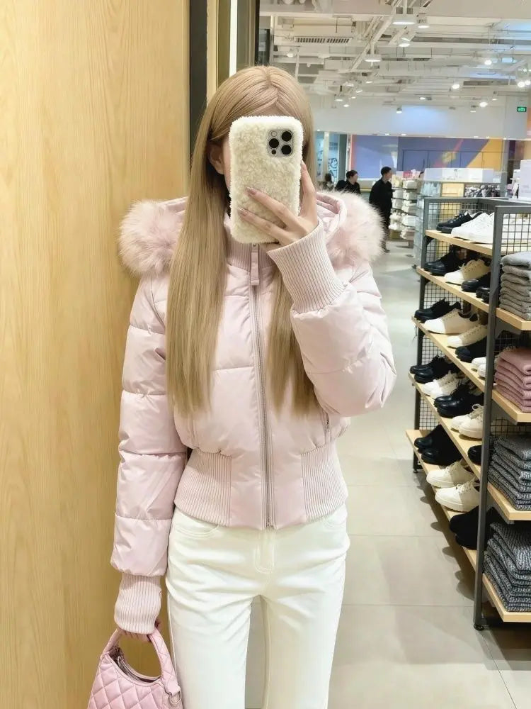 Parka Ski Woman Womens Down Filled Insulated High Quality Premium Puffer Lightweight Warm Keeping Cold Weather Protection Chic