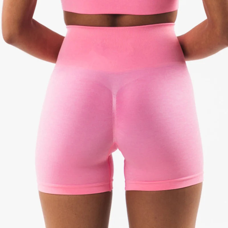 Seamless Yoga Shorts Cycling Jogging Fitness Shorts Plus Size Yoga Pants High Waist Push Up Leggings Athletic Wear For Women Tahsi Fashion House