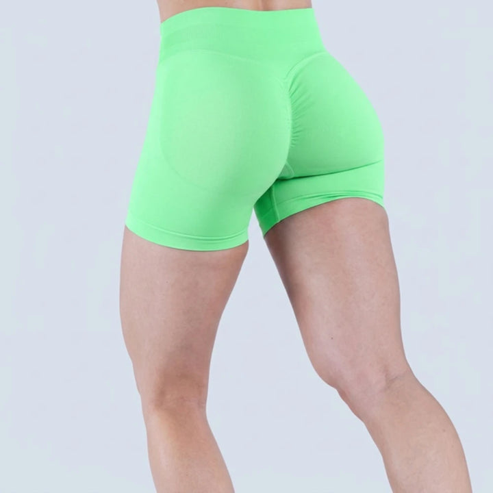 Seamless Yoga Workout Shorts for Women Low Waist Butt Lift Biker Shorts Gym Fitness Activewear Sports Training Shorts