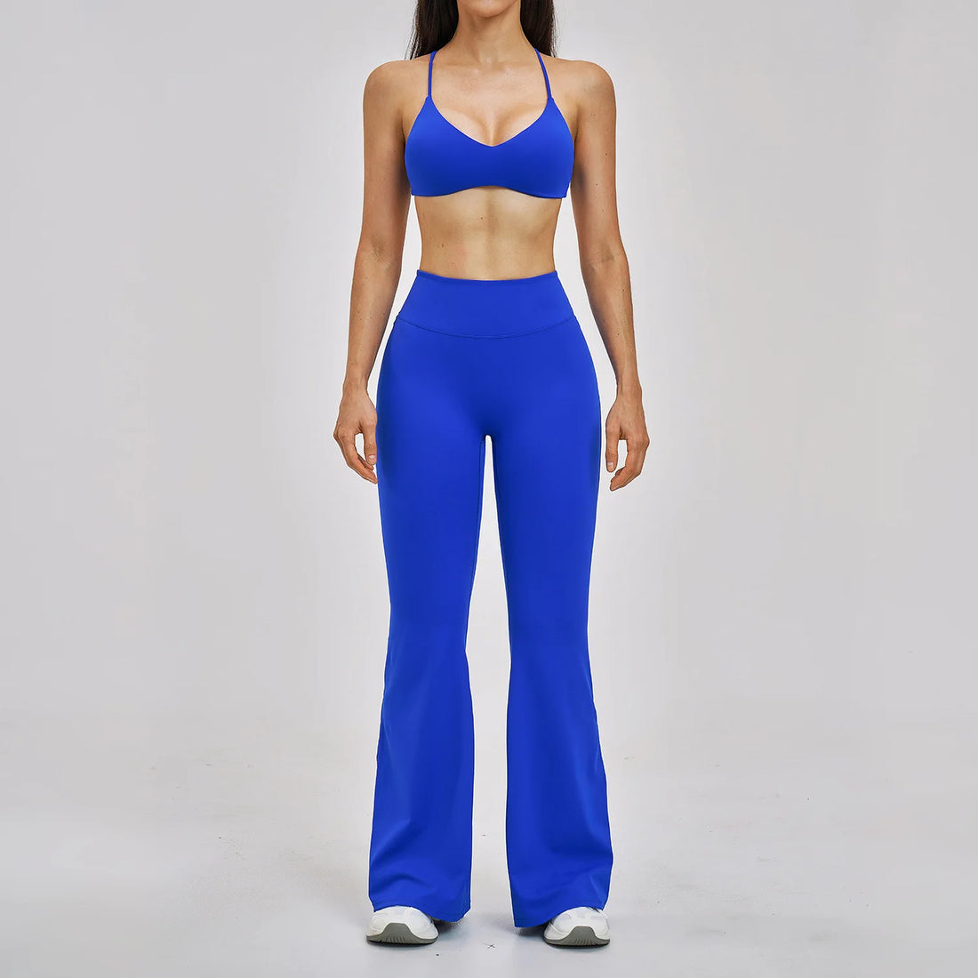 2PCS Sport Set Women Gym Outfits Push Up Yoga Set Gym Sportswear Fitness Bra Workout High Waist Legging Sports Shorts Tight Suit - ATFH