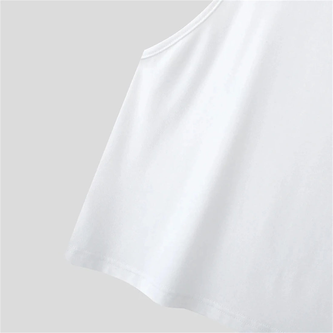 Men's Stringer Bodybuilding Tank Tops Fashionable Solid Color Casual Workout Vest Shirt for Training Running