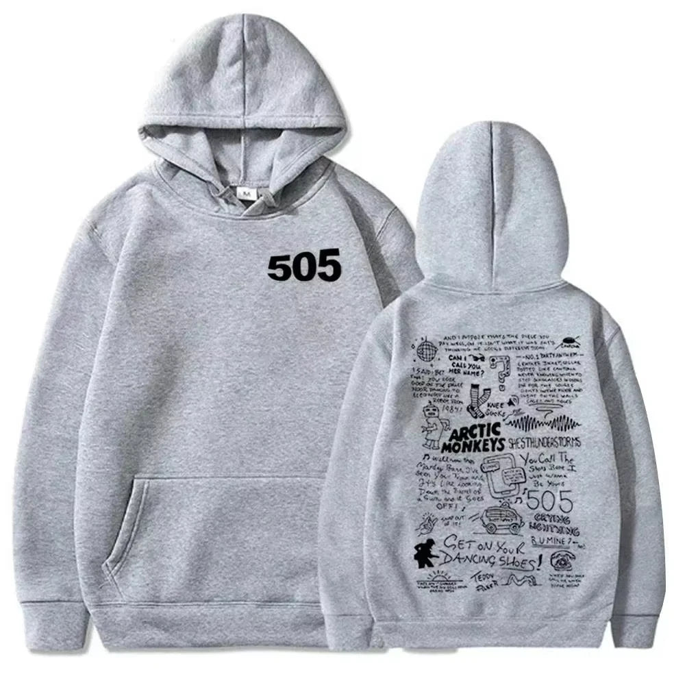 Arctic Monkeys 505 Hoodie Unisex Music Merch Band Merchandise Gift for Fans Streetwear ZYWY0016