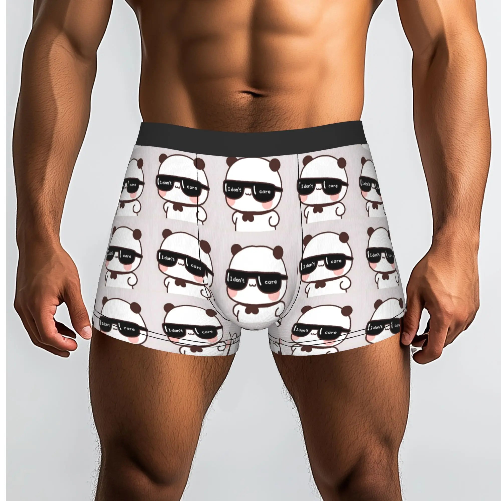 Anime Panda Bubu Dudu Peach And Goma  Boxers Shorts Men Bear Cartoon  Briefs Underwear Funny Underpants