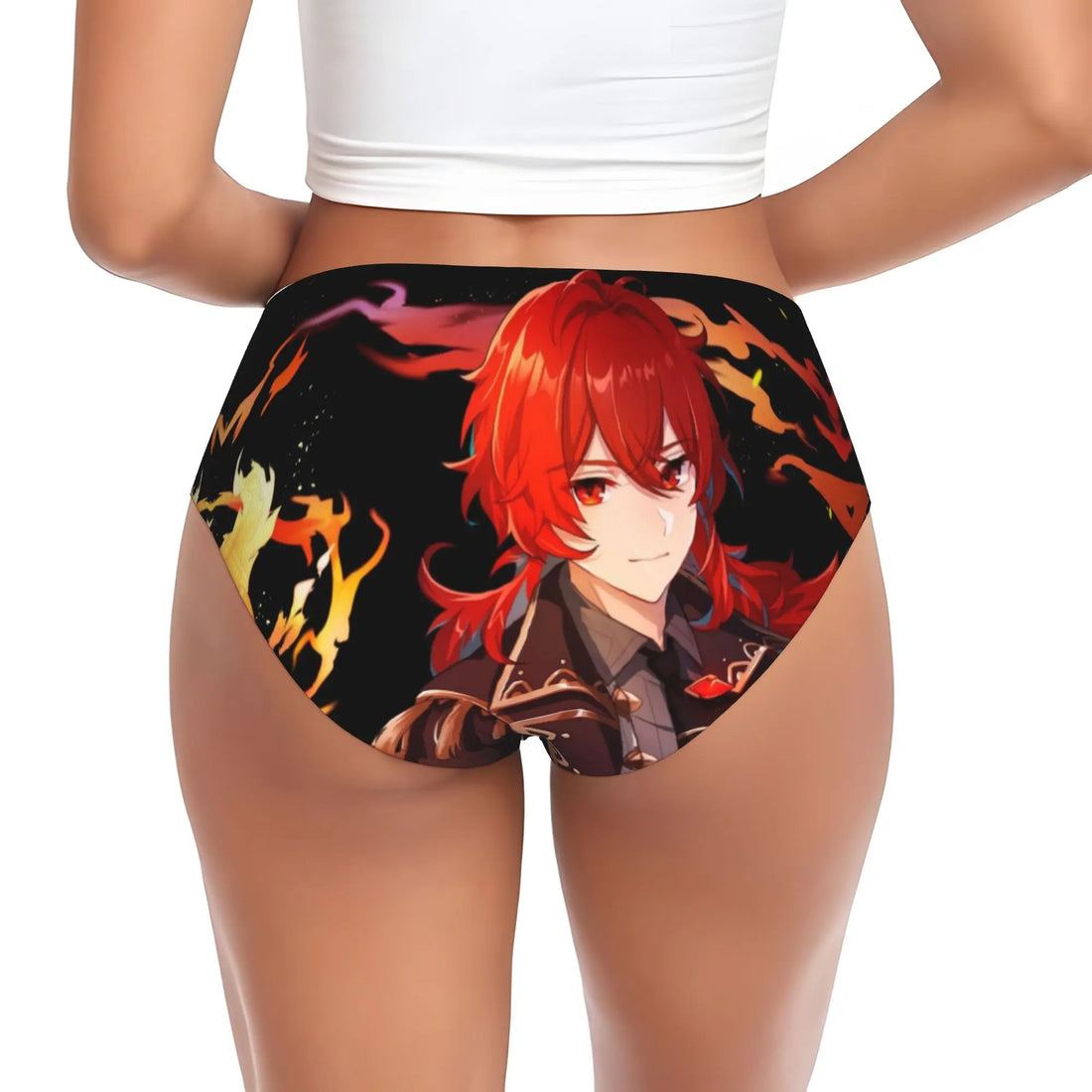 Anime Genshin Impact Brief Panties Women's Comfort Stretch Manga Kawaii  Underwear