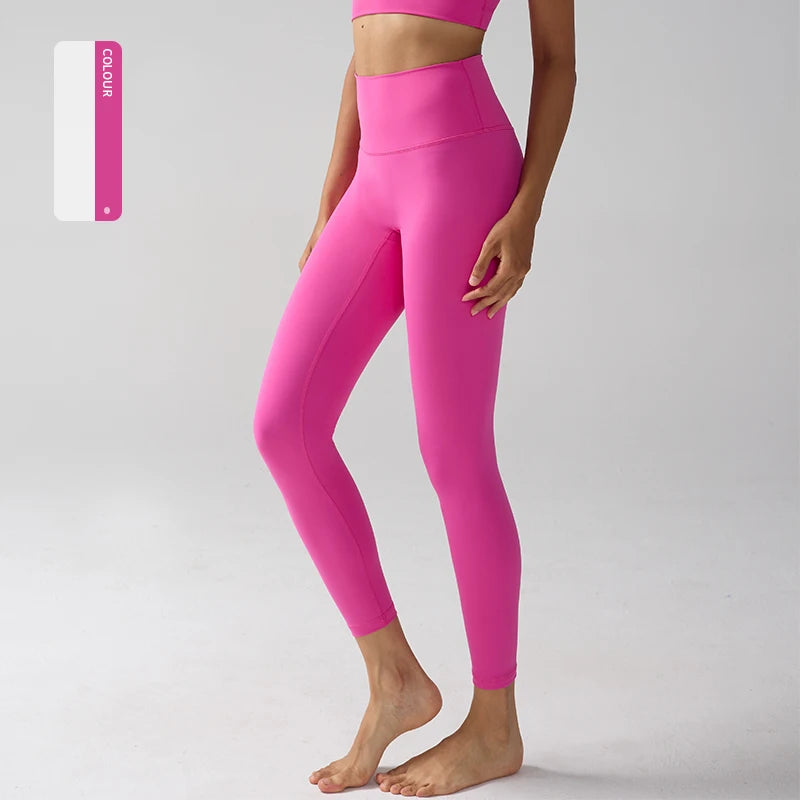 High Waist Naked Feeling Leggings Women Fitness Running Yoga Leggings Pants Energy Gym Tight Leggings Casual Workout Leggings - ATFH