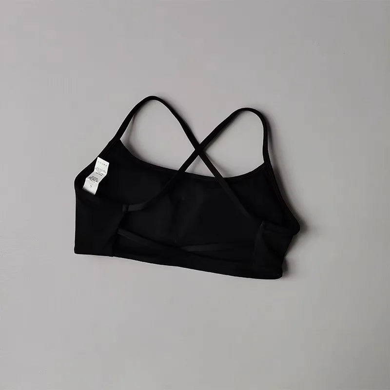 Women's Summer Yoga Apparel: Breathable Underwear, Sports Bra for Running, Push-Up Shaping, and Shock-Proof Top - ATFH