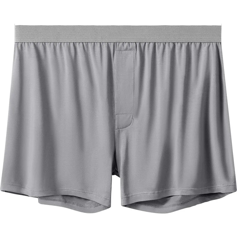 1/2Pcs Modal Mens Aro Pants Seamless Loose Solid Color Breathable Panties Elastic Underwear Boxer Shorts Homewear Underpants