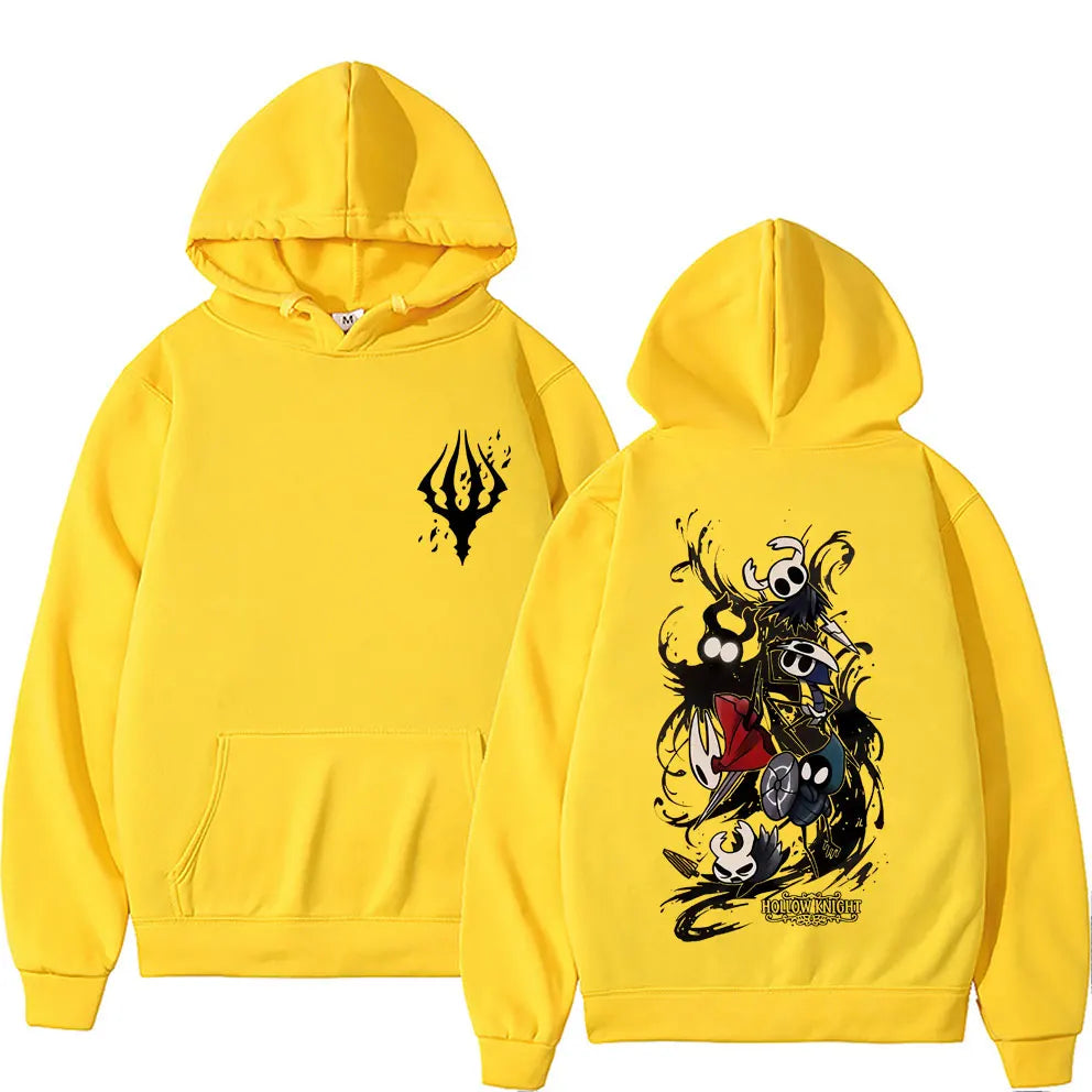 Game Hollow Knight Hoodie Male Fashion Streetwear Men Women Clothing Casual Oversized Hoodies Unisex Retro Otaku Lovers Pullover
