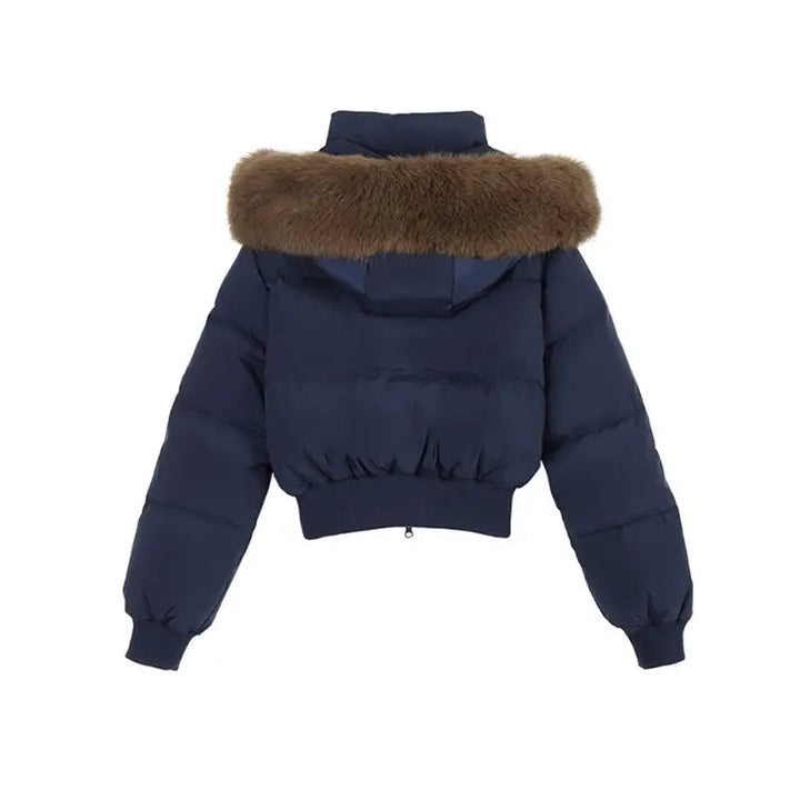 Puffer Parkas Outdoor Womens Quilted Texture Stitched Surface Sewn Exterior Threaded Outside Needled External Embroidered Ladies ATFH