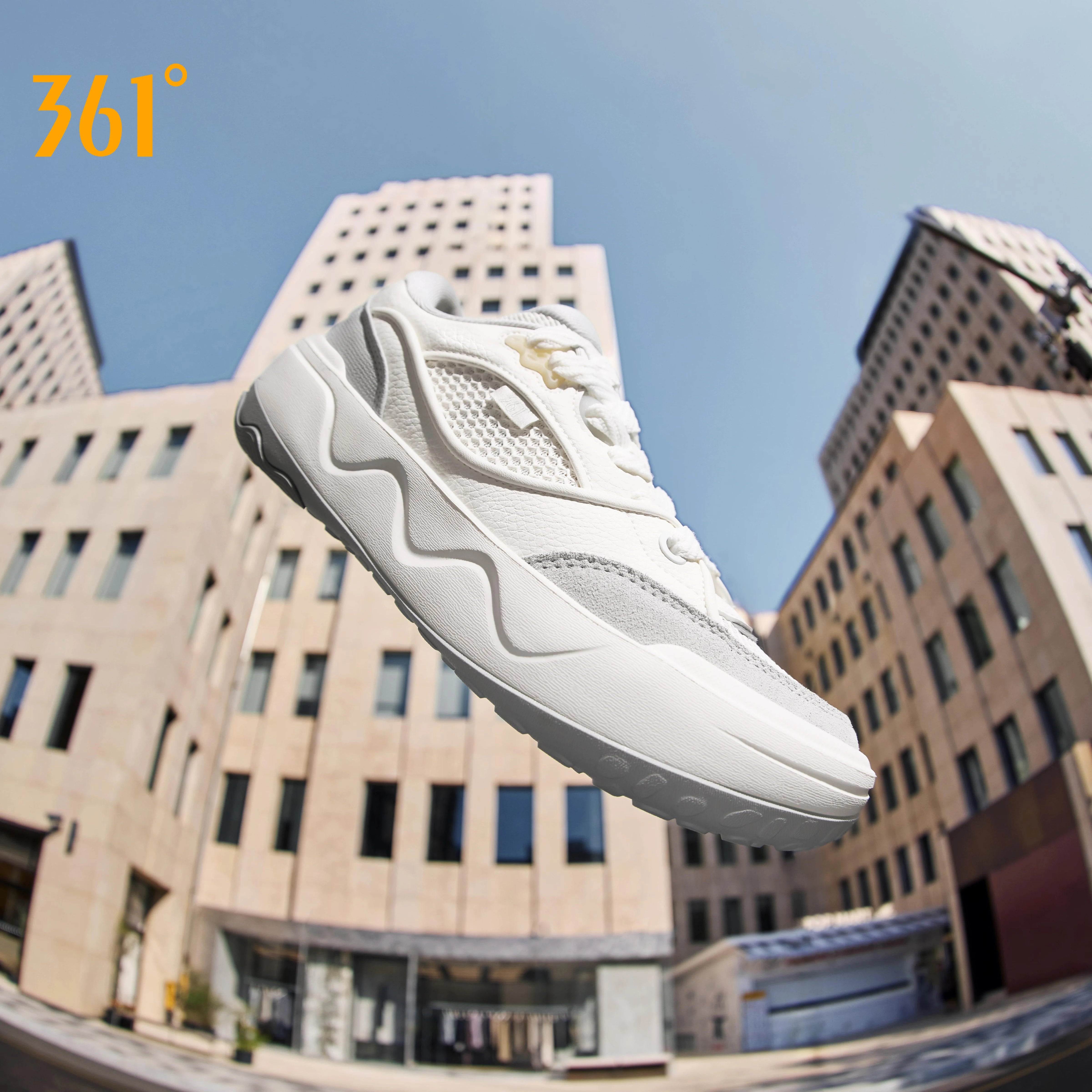 361 Degrees Subin Men board Shoes Balanced Breathable Mesh Lightweight Cushioning Jogging Comfort Male Sneakers 672616615