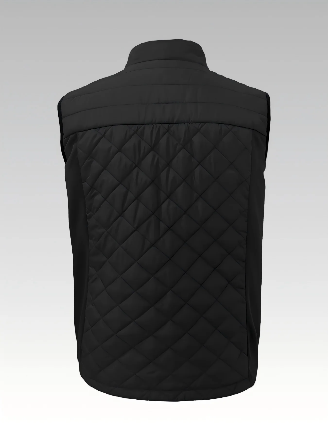 Mens Vest Tops Sleeveless Quilted Outerwear Jackets Stand Collar Zip up Lightweight Vests Spring Fall Winter Outfits