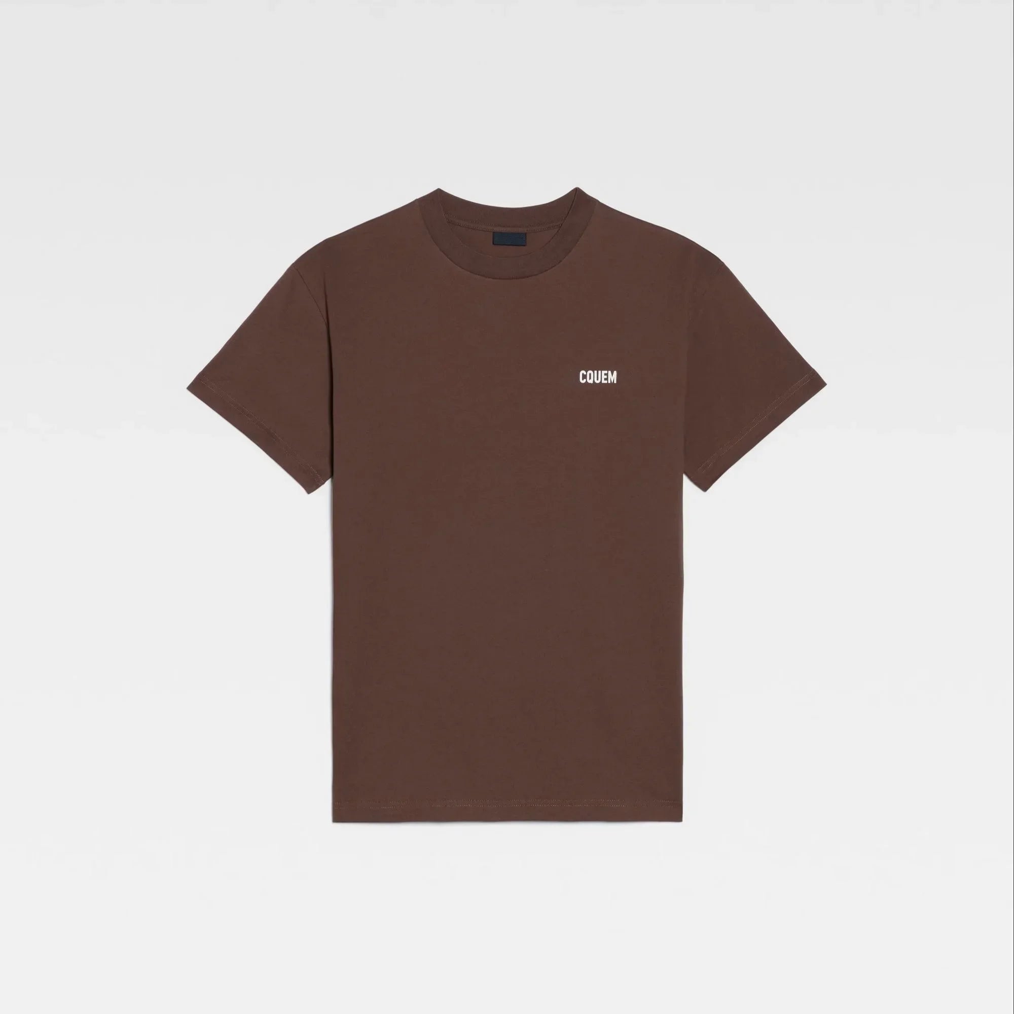 2025 Men's and Women's Casual Solid Color Versatile Loose Style Letter Printed Summer T-shirt - ATFH