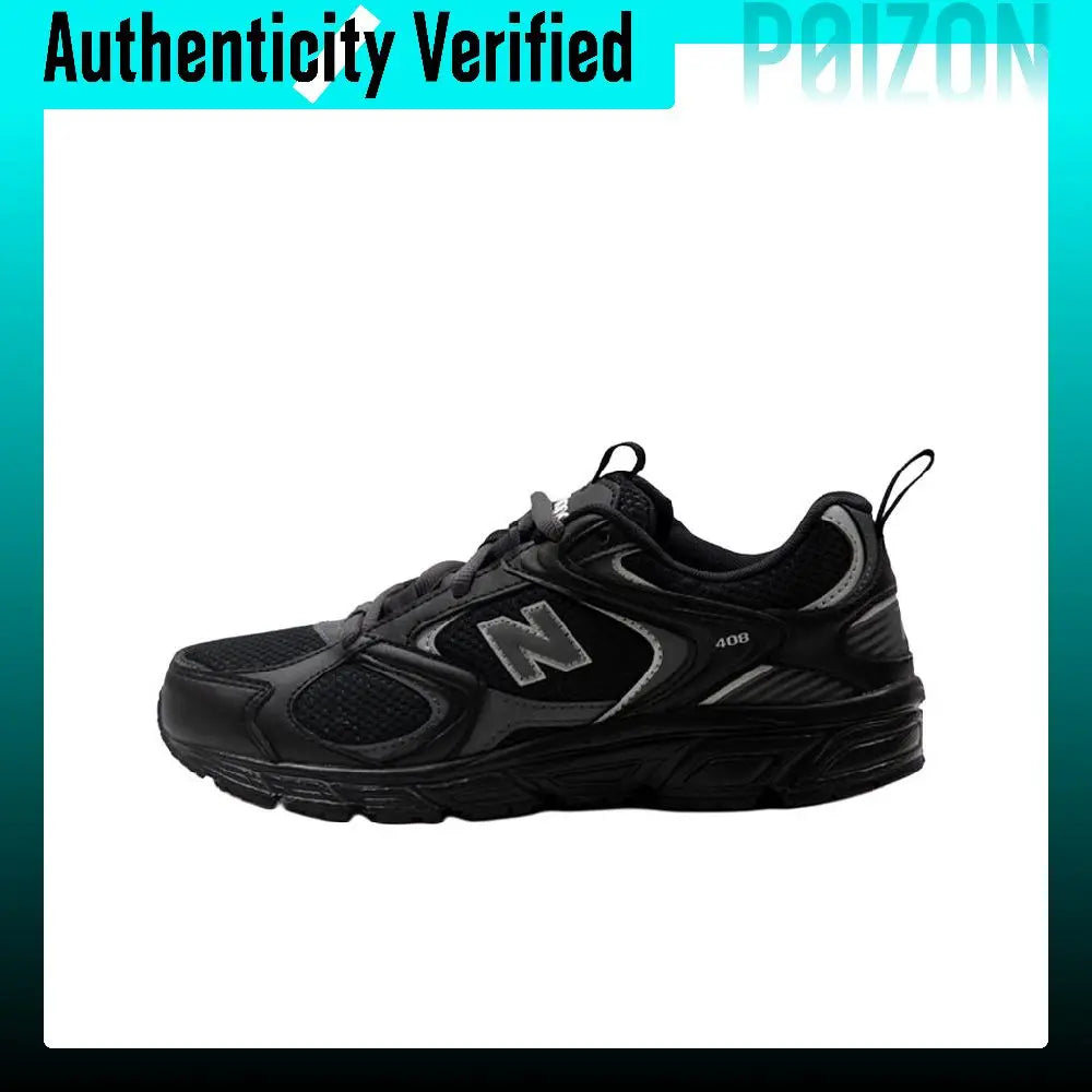 New Balance 408 Retro Sports Low top Casual Running Shoes Unisex Black ML408K