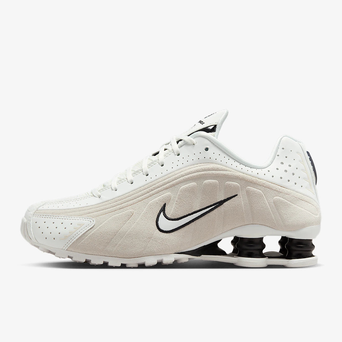 Nike Authentic Shox R4 Women's Breathable Air Column Cushioned Running Shoes HQ7739-100