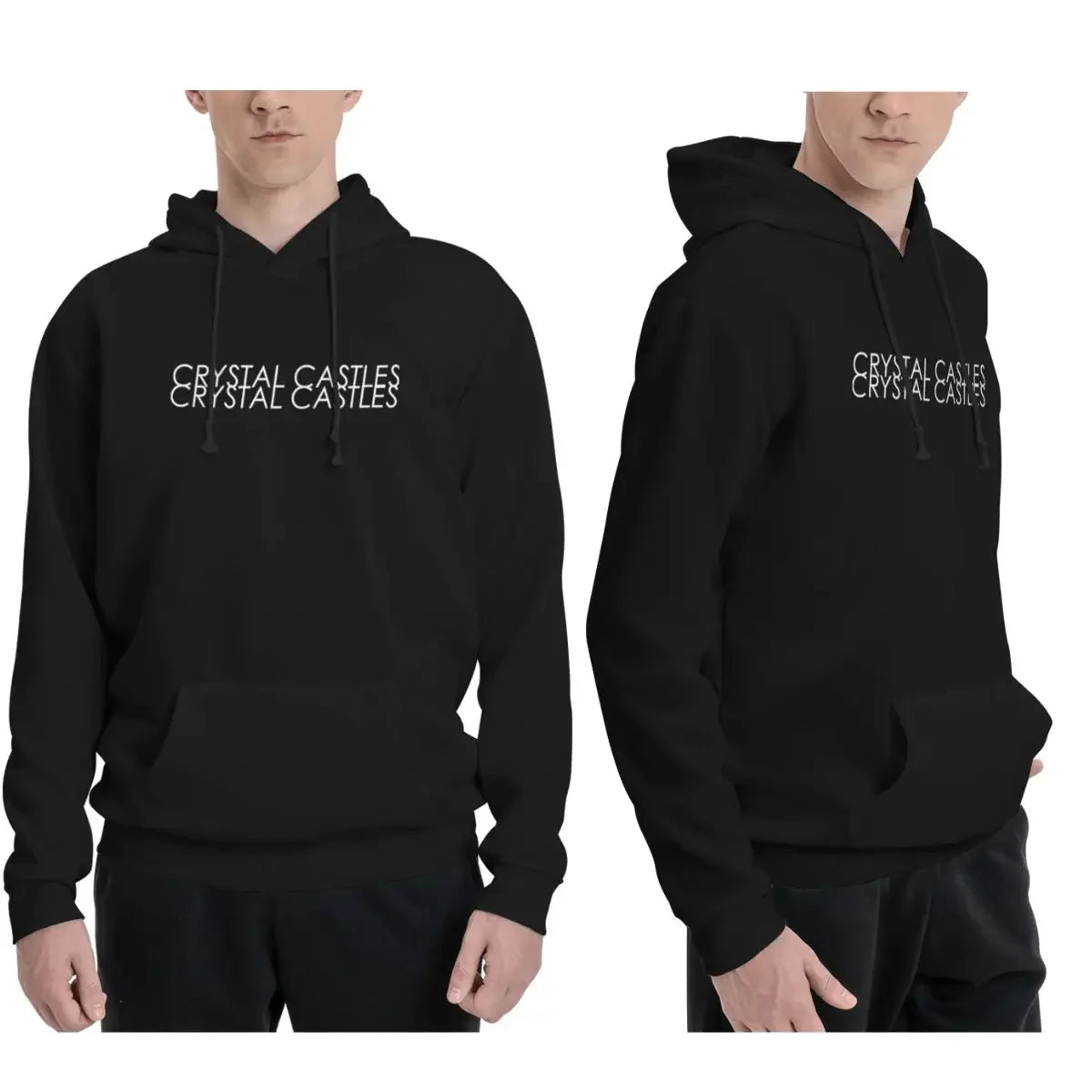 Crystal Castles Cool Graphic Hoodies Men's Women Casual Pullover Sweatshirt Harajuku Long Sleeve Clothing Autumn Winter - ATFH