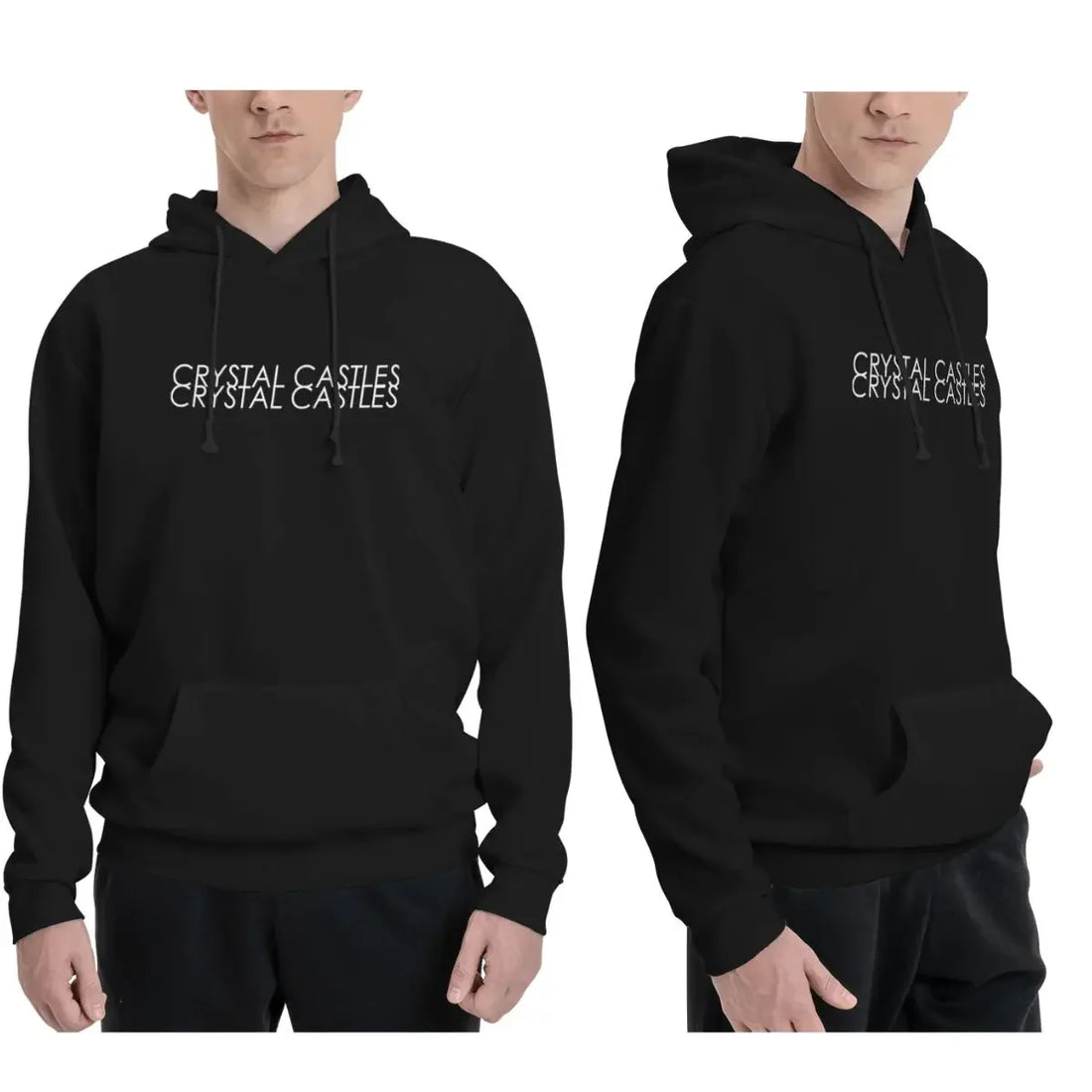 Crystal Castles Cool Graphic Hoodies Men's Women Casual Pullover Sweatshirt Harajuku Long Sleeve Clothing Autumn Winter - ATFH