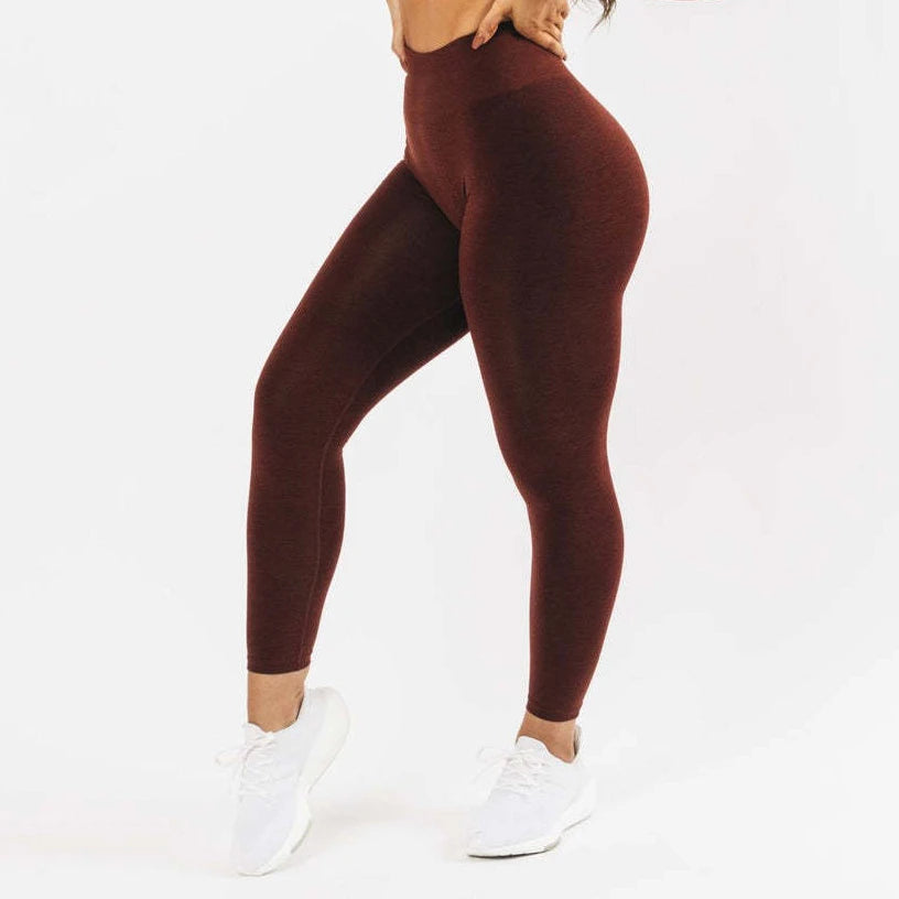 Amplify Effortless Leggings For Women Push Up Booty Legging Scrunch Butt Stretch Workout Gym Tights Fitness Seamless Yoga Pants - ATFH