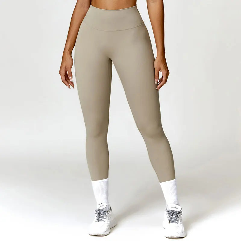 New Quick Dry Yoga Pants Women Fitness Leggings Running High Waist Slim Push Up Sport Leggings Gym Peach buttocks ATFH