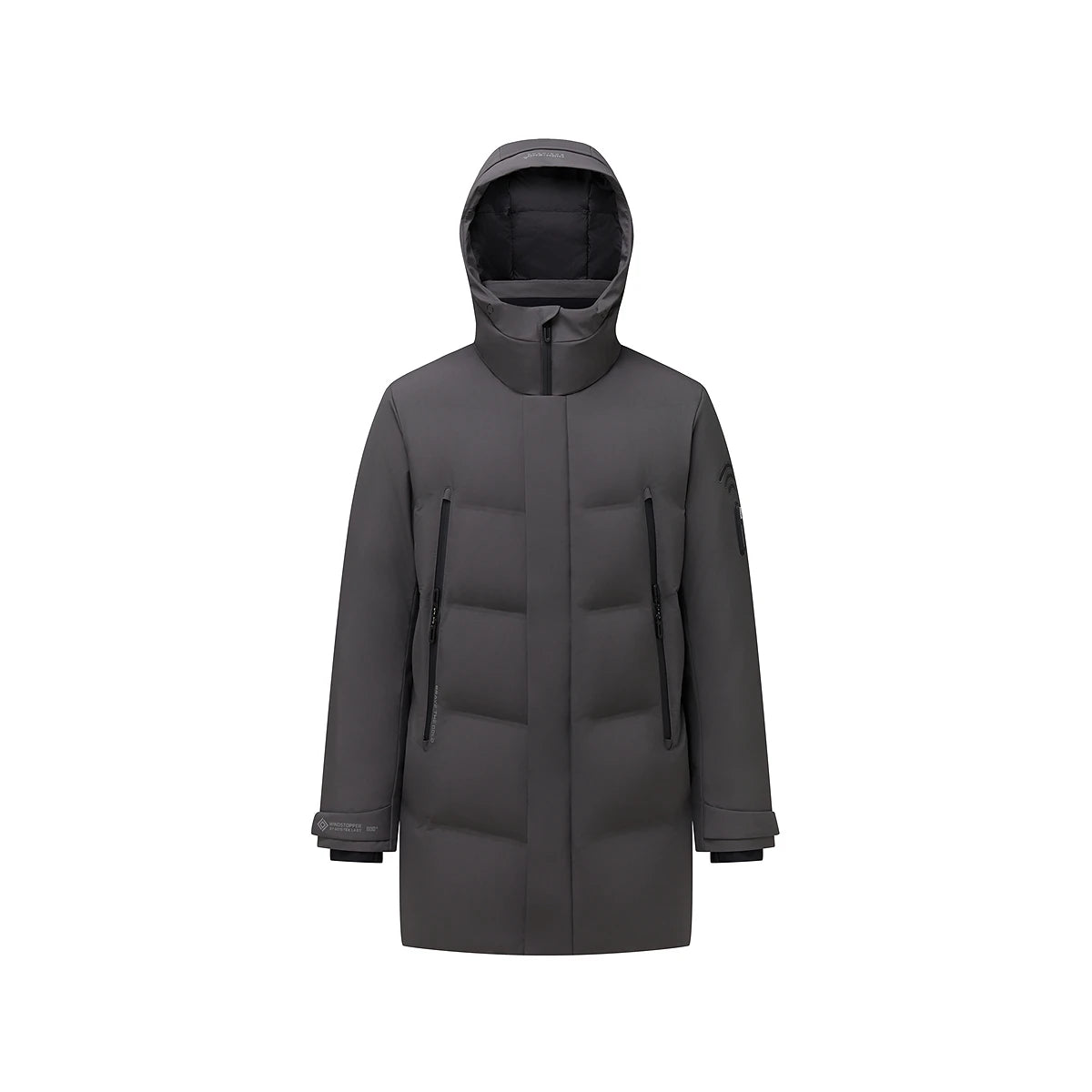 BOSIDENG High Tech Windstopper Mens Winter Parka RECCO System 800 Goose Down Insulated Jacket Waterproof Outdoor Snow Mountain